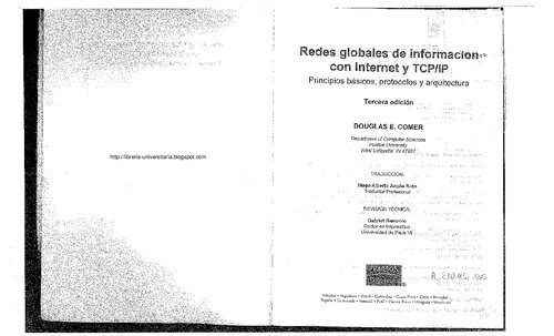 Redes Globales De Informacion Con Internet Y Tcp Ip (3ed)