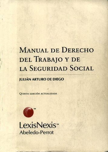 Manual De Derecho Del Trabajo Y La Seguridad Social