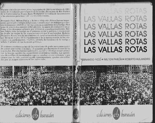 Las vallas rotas