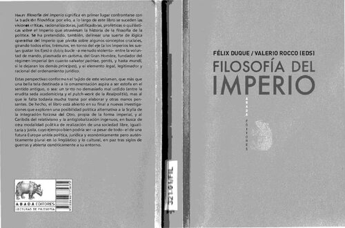 La Filosofia Del Imperio