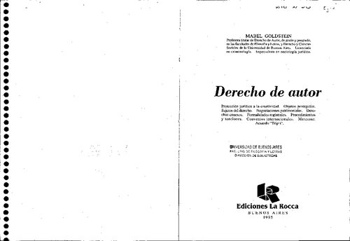 Derecho De Autor