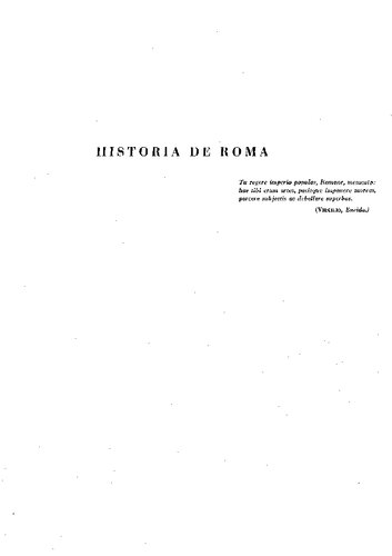 Historia De Roma En Esquemas