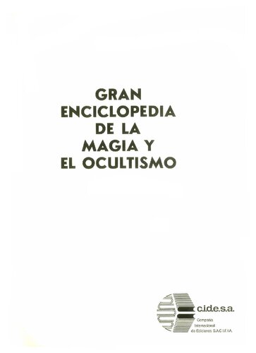 Gran Enciclopedia De La Magia Y El Ocultismo