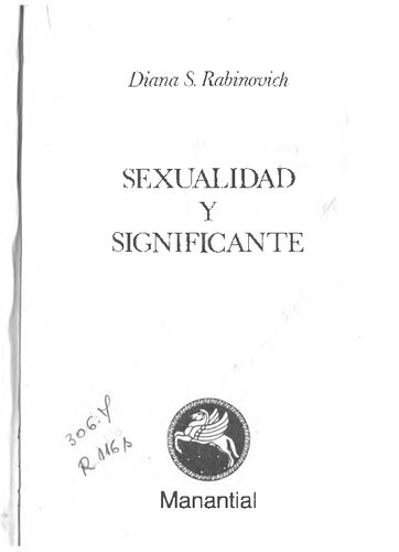 Sexualidad Y Significante