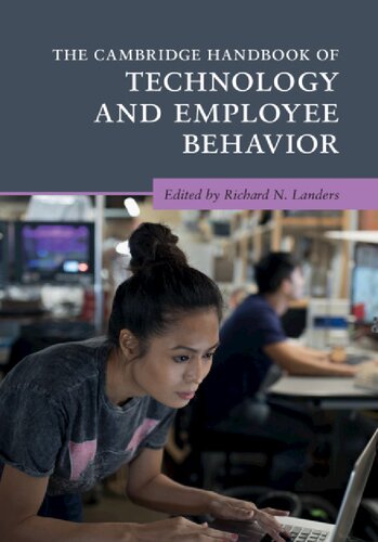 The Cambridge Handbook Of Technology And Employee Behavior