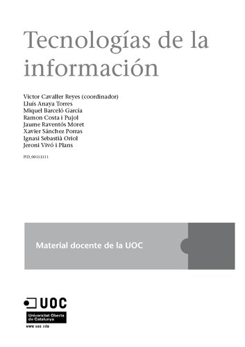 Tecnologias De La Informacion