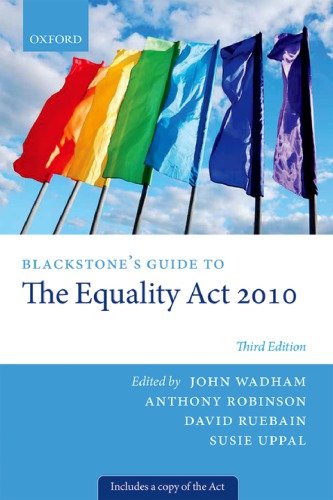 Blackstone's guide to the Equality Act 2010