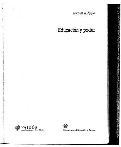 Educacion Y Poder