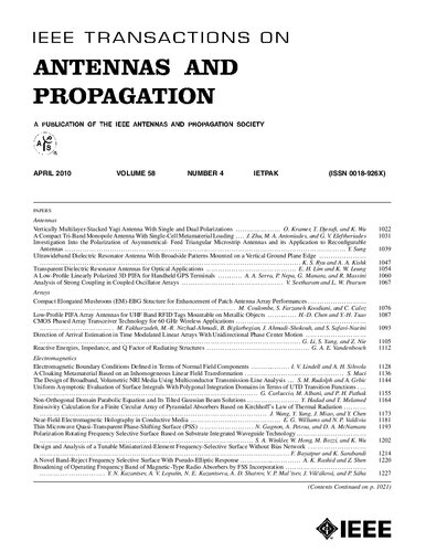 IEEE Transactions on Antennas and Propagation