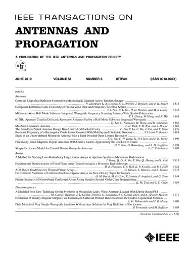 IEEE Transactions on Antennas and Propagation