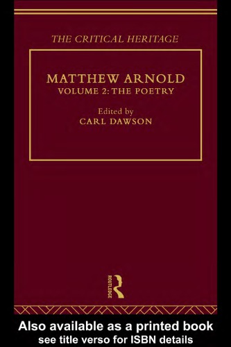 Matthew Arnold