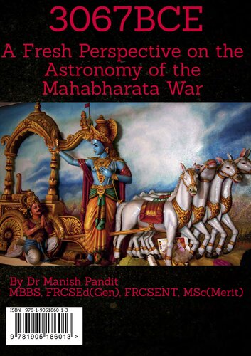 3067BCE: Fresh Perspective on the Astronomy of the Mahabharata War