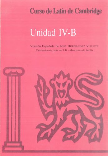 Curso de latín de Cambridge - Unidad IV-B