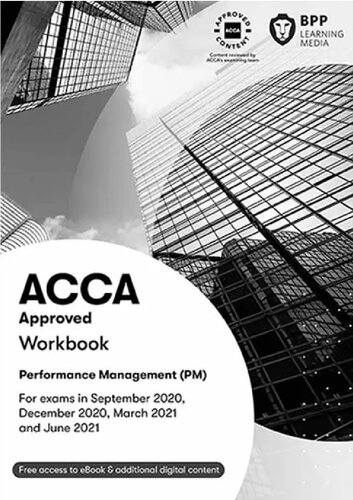 ACCA F5 | Performance Management Workbook | eBook 2020-21