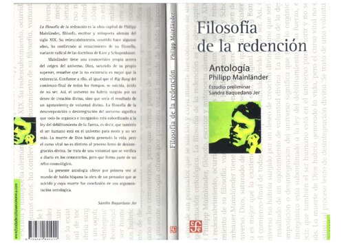 La Filosofia De La Redencion