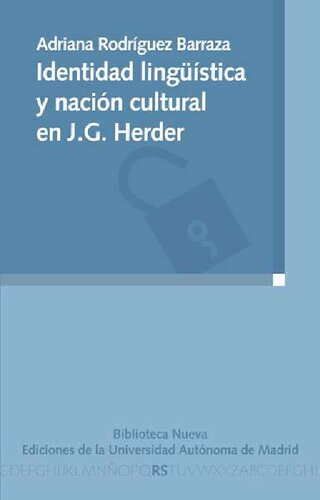 Identidad lingüística y nació cultural en J. G. Herder