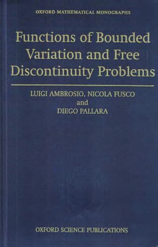 Functions of bounded variation and free discontinuity problems