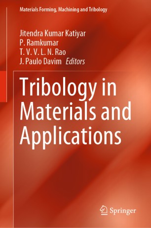 Tribology in Materials and Applications