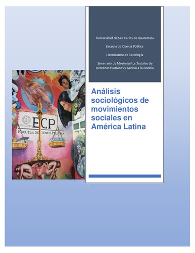 Analisis Sociologicos De Movimientos Sociales En America Latina