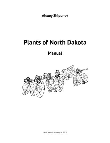 Plants of North Dakota Manual