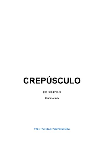 Crepúsculo