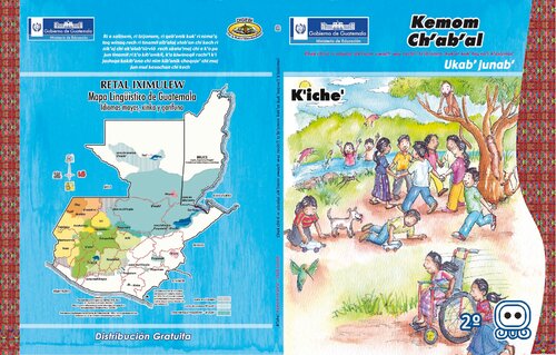Kemom Chʼabʼal. Ukabʼ junabʼ. Utakʼalibʼal tijonem. Kʼicheʼ. Segundo grado primaria