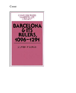 Barcelona and its Rulers, 1096–1291