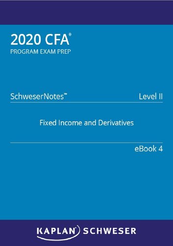 2020 CFA Level II  Schweser Notes eBook 4