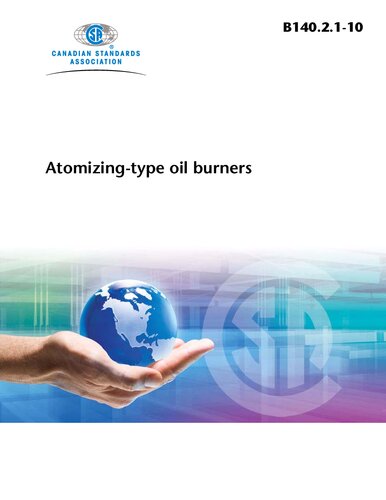 CSA B14.2.1-10 - Atomizing-type oil burners