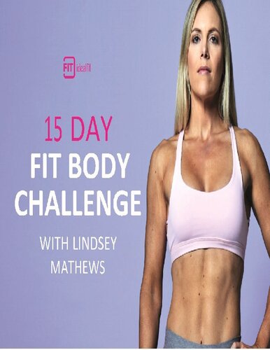 15 DAY FIT BODY CHALLENGE: DAY FIT BODY CHALLENGE