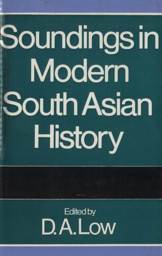 Soundings in modern South Asian history