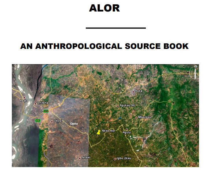 Alor Anthropological Source Book Anambra Nigeria