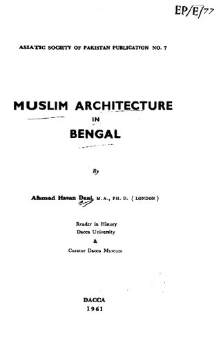 Muslim architecture in Bengal