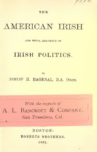 The American Irish and their Influence on Irish Politics