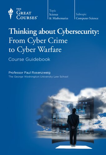 Thinking about Cybersecurity