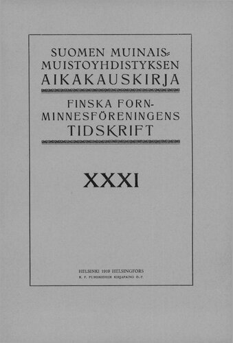 Die Kupfer- und Bronzezeit in Nord- und Ostrussland II. L'époque dite d'Ananino dans la Russie orientale