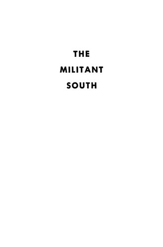 The Militant South, 1800-1861
