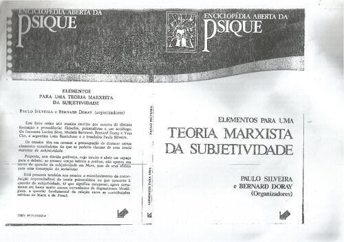 Elementos para uma teoria marxista da subjetividade