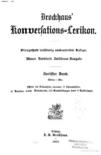 Brockhaus' Konversations-Lexikon