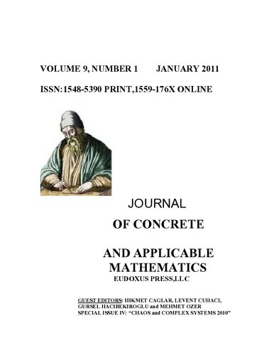 JOURNAL OF CONCRETE AND APPLICABLE MATHEMATICS VOLUME 9  2011