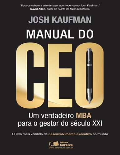 Manual do CEO - Um Verdadeiro MBA Para o Gestor do Século XXI