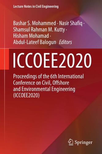 Proceedings of the 6th International Conference on Civil, Offshore and Environmental Engineering (ICCOEE2020)