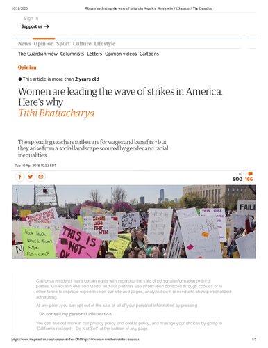 Women are leading the wave of strikes in America. Here's why.