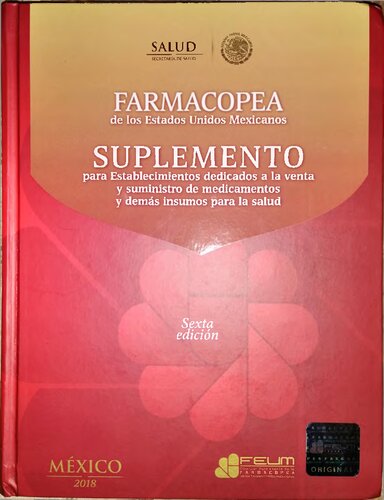 FEUM SUPLEMENTO para Establecimientos dedicados a la venta y suministro de medicamentos y demás insumos para la salud