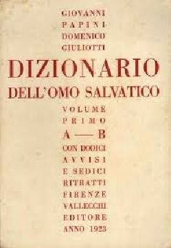 Dizionario dell'omo salvatico