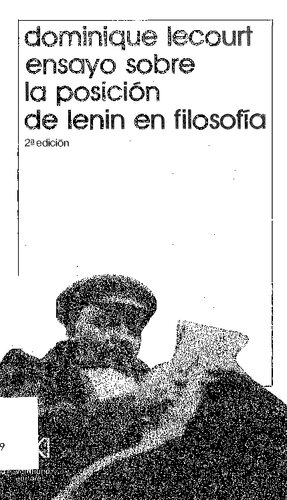 Ensayo sobre la posición de Lenin en filosofía