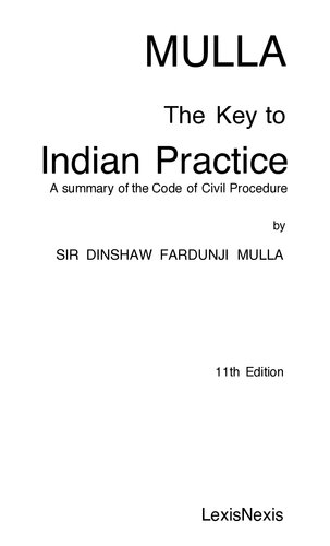 MULLA The Key to Indian Practice