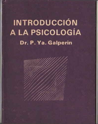 Introducción a la psicología