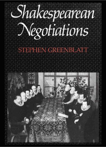 Shakespearean negotiations