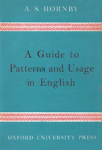 A Guide to Patterns and Usage in English, 3rd Impression (Properly Bookmarked)